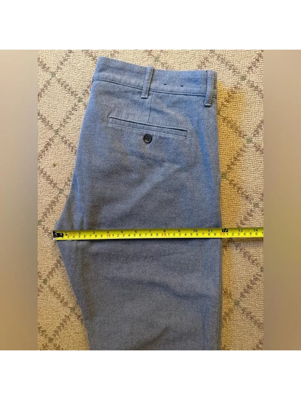 J. Crew Flex Heathered gray Khaki / Chino Type Pants Slim 32 x 32